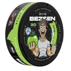 SNUS Kofeinowy BEZZER 170mg Caffeine Sour Apple