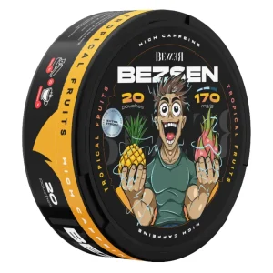 SNUS Kofeinowy BEZZER 170mg Caffeine Tropical Frui