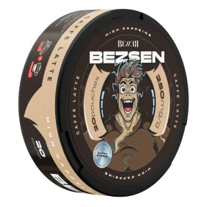 SNUS Kofeinowy BEZZER 250mg Caffeine Caffe Latte