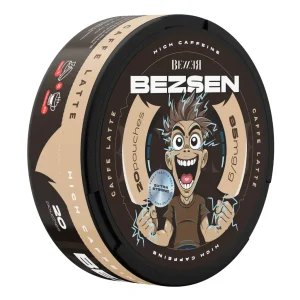 SNUS Kofeinowy BEZZER 85mg Caffeine Caffe Latte