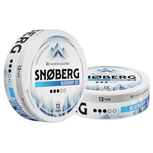 Snus Nikotynowy Snoberg 13mg Blueberry Ice