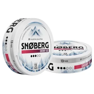 Snus Nikotynowy Snoberg 13mg Cherry Ice