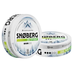 Snus Nikotynowy Snoberg 13mg Cool Peppermint
