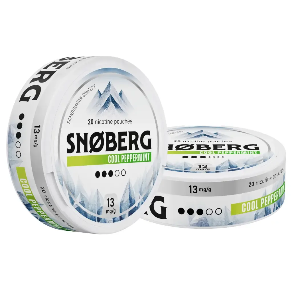 Snus Nikotynowy Snoberg 13mg Cool Peppermint