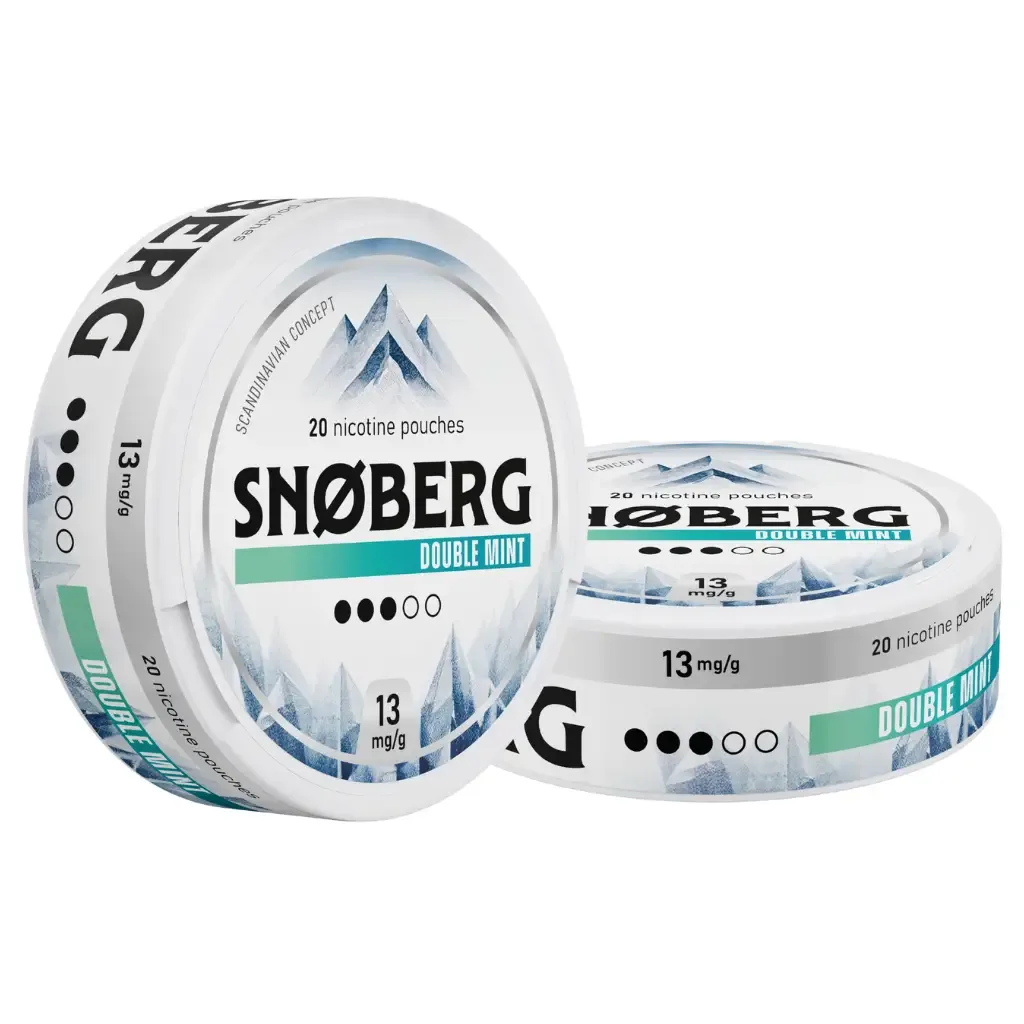 Snus Nikotynowy Snoberg 13mg Double Mint