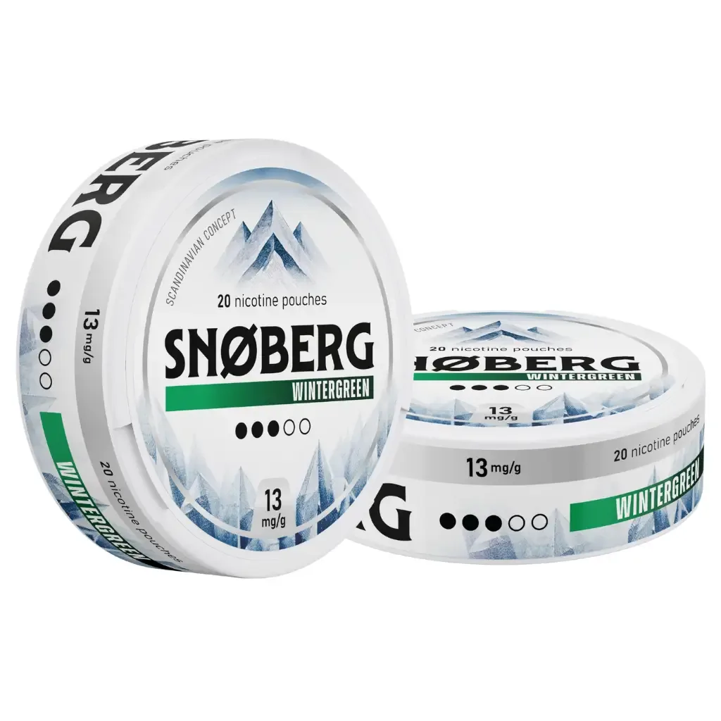 Snus Nikotynowy Snoberg 13mg Winter Green