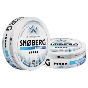Snus Nikotynowy Snoberg 20mg Blueberry Ice