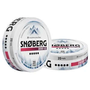 Snus Nikotynowy Snoberg 20mg Cherry Ice