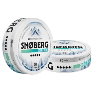 Snus Nikotynowy Snoberg 20mg Double Mint