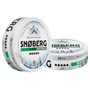 Snus Nikotynowy Snoberg 20mg Winter Green