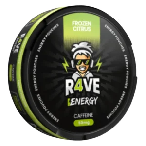 Snus R4VE Energy 50mg Caffeine Frozen Citrus