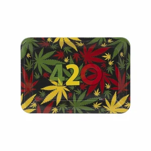 Tacka Metalowa Mała Liść Konopi 420