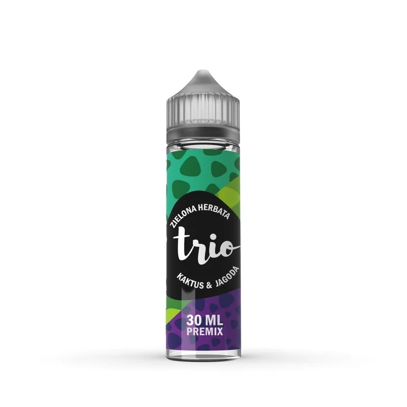 Trio Zielona Herbata Kaktus Jagoda 30/60 ml