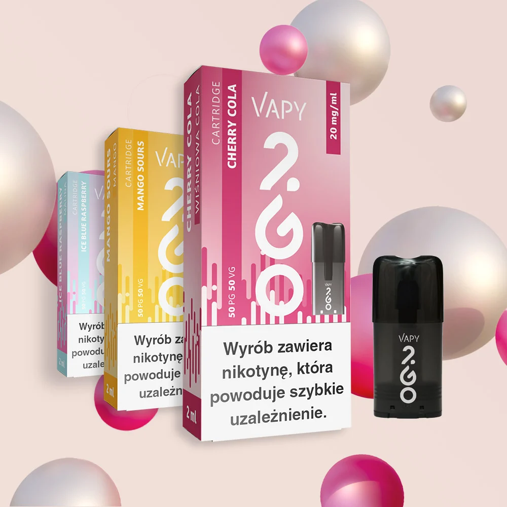VAPY 2 GO Cartuchos