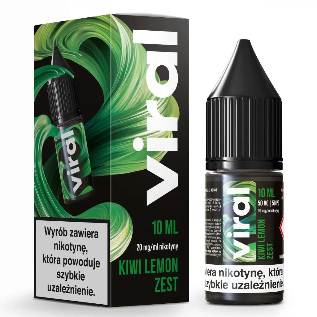 VIRAL LIQUID 10ml 20mg Kiwi Lemon Zest