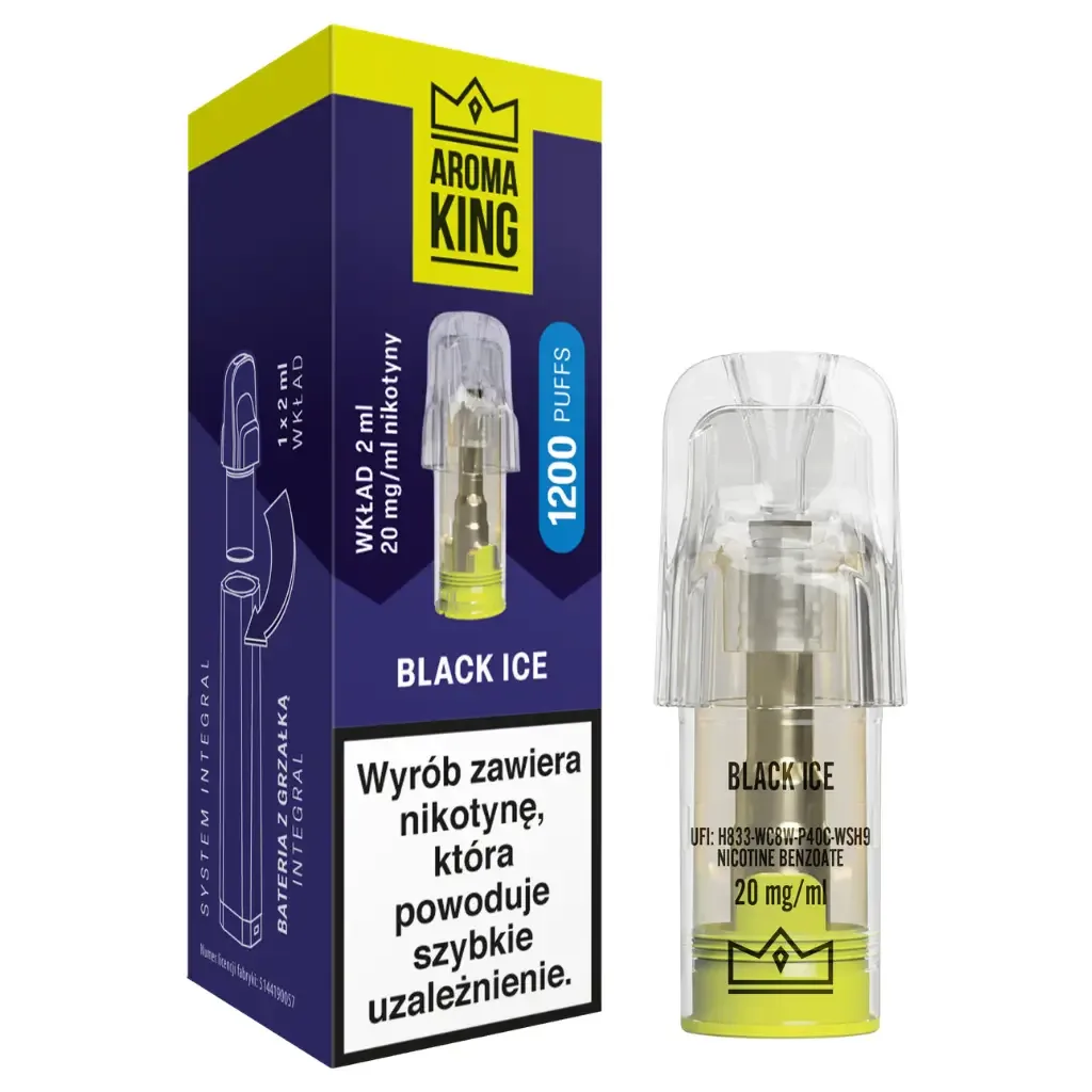 Wkład Aroma King 2ml 20mg Black Ice