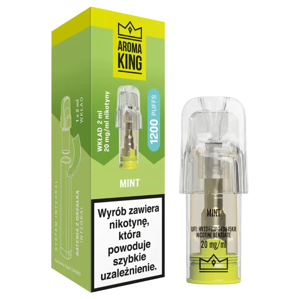 Wkład Aroma King 2ml 20mg Mint