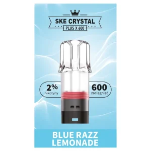 Wkład Crystal Plus x 600 1,6ml Blue Razz Lemonade