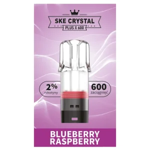 Wkład Crystal Plus x 600 1,6ml Blueberry Raspberry