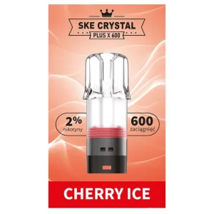 Wkład Crystal Plus x 600 1,6ml Cherry Ice