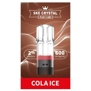 Wkład Crystal Plus x 600 1,6ml Cola Ice