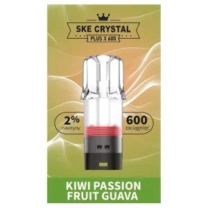 Wkład Crystal Plus x 600 1,6ml Kiwi Passion Fruit