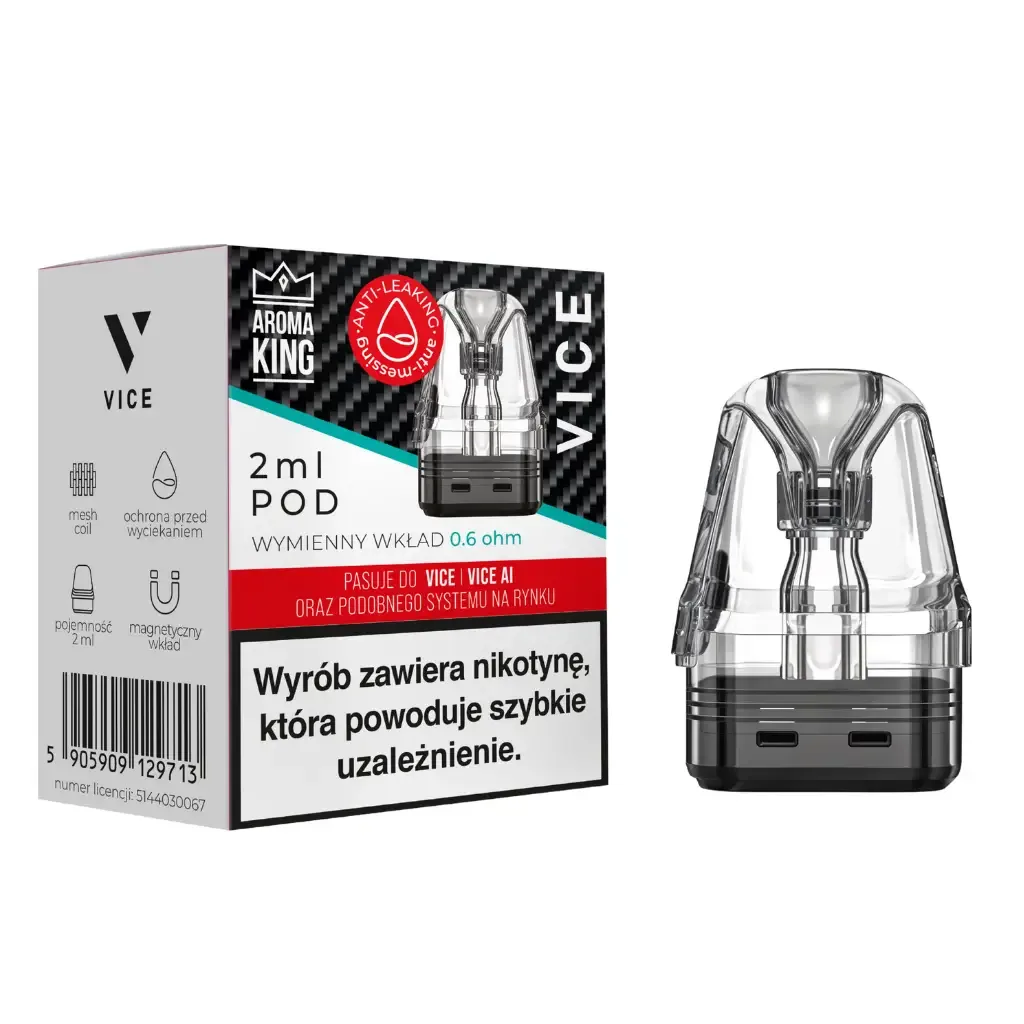 Wkład POD Aroma King VICE 0,6 ohm