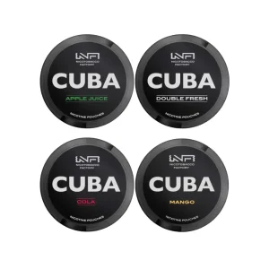Woreczki Nikotynowe CUBA Black 20mg